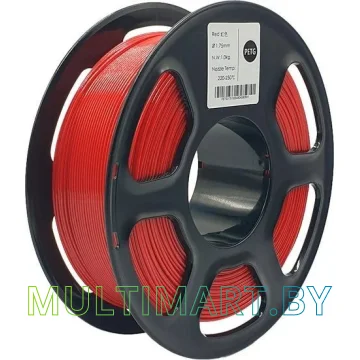 Пластик Mitek PETG 1.75мм 1000 г (красный)